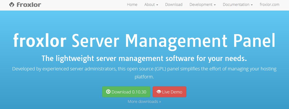 floxlor server management panel